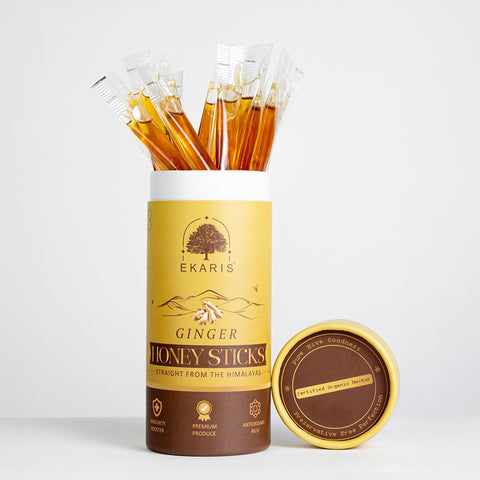 Honey Sticks Ginger Flavor Pack - 25 pcs