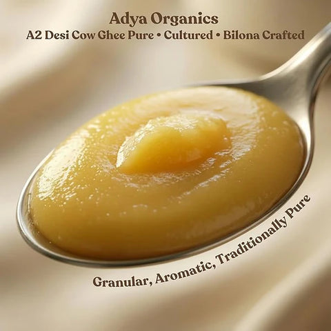 Adya Organics A2 Desi Cow Ghee