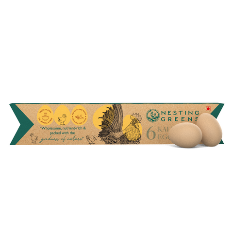 Kadaknath Eggs (Pack of 3)