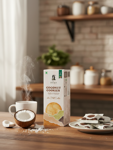 Adya Organics Coconut Cookies 100g