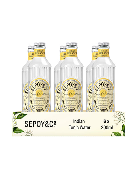 Sepoy & Co Indian Tonic Water (Pack of 6)