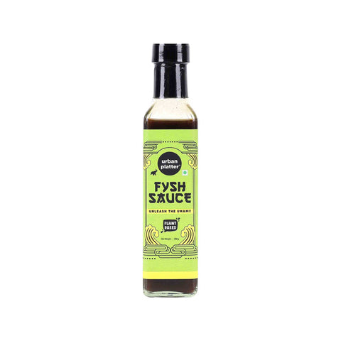 Urban Platter Plant-Based Fysh Sauce, 250g  (Rich Umami Flavour | Vegan Asian Condiment | Perfect for Stir-Fries, Marinades, Dips & Noodles)