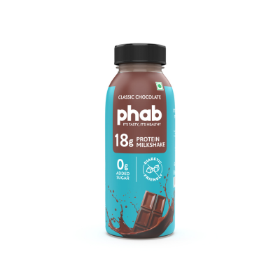 Phab 18g Protein Milkshake, Classic Chocolate 200ml