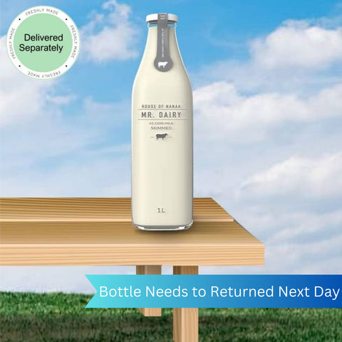 A2 Skimmed Milk 1L/Daily (Order by 10 Pm) (Delivered Separately Next Day)