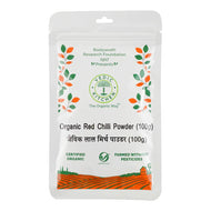 Organic Red Chilli Powder (Certified Organic)