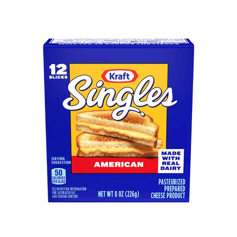 Kraft Cheese Slice Big 12 Slices x 1 Box