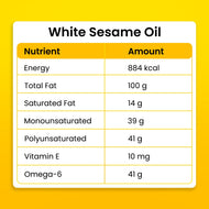 Orasure Organics White Sesame Oil