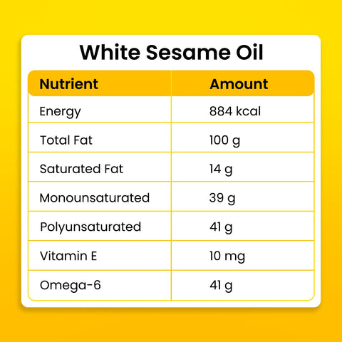 Orasure Organics White Sesame Oil