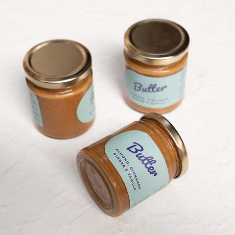 Third Roast Almond Butter  (Cinnamon, Ginger & Vanilla) 180grams