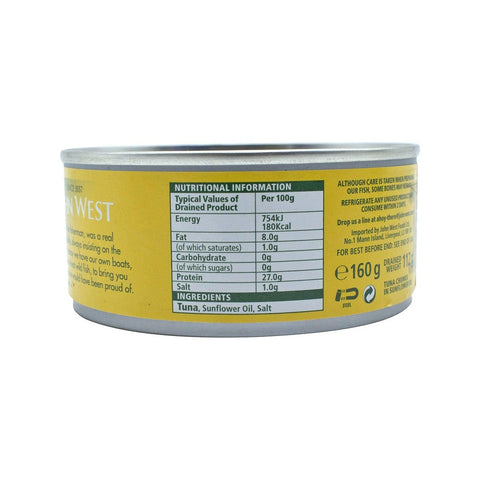 John West Tuna Chunks In Sunflower Oil 145g