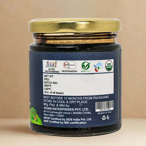 Organic Soul Cinnamon Infused Wild Forest Honey | 225 g