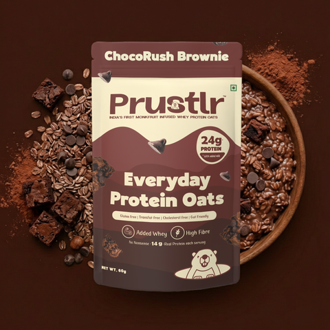 Everyday Protein Oats | ChocoRush Brownie | Pack of 1