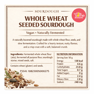 Multigrain Whole-wheat Sourdough (sliced)