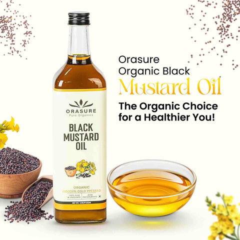 Orasure Organics Black Mustard Oil