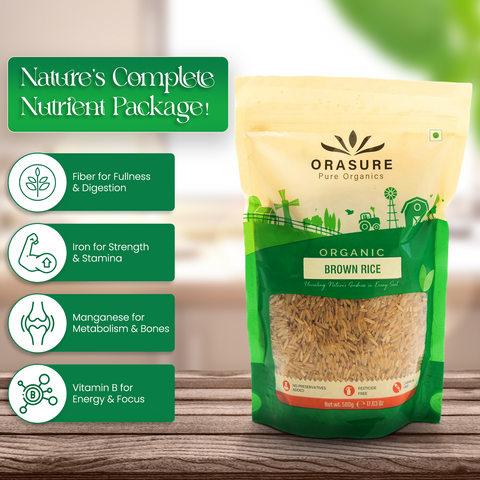 Orasure Organics Brown Rice