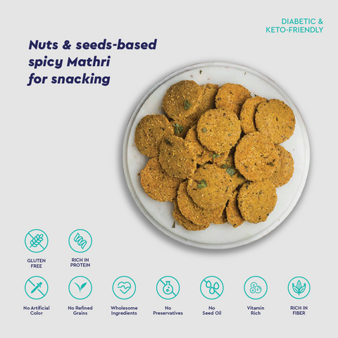 Mathri in my mouth - Methi Flavour