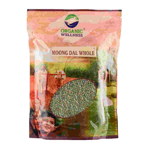 Organic Wellness Moong Dal Whole  450 grams