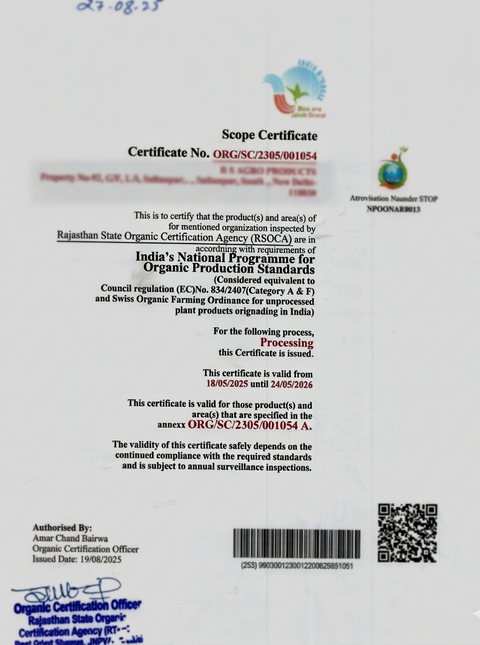 Green Chilli (Certified Organic)