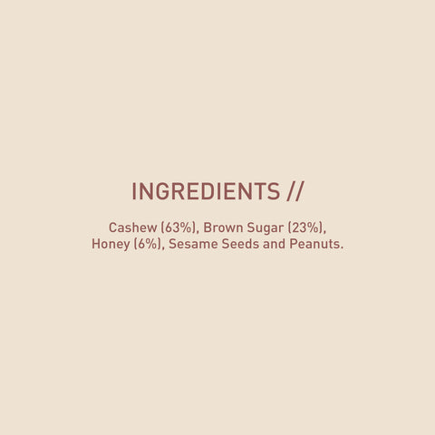 Nourish Organics Honey Roasted Cashew 100grams