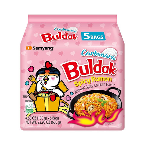 Samyang Buldak Noodle Carbonara