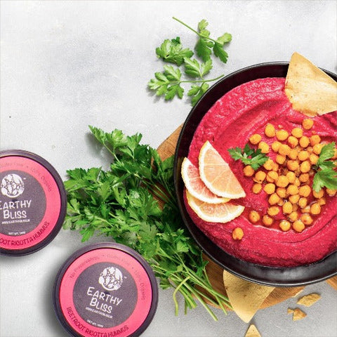 Beetroot Ricotta Hummus