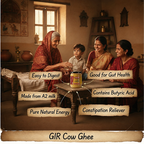 EKARIS Ekaris A2 GIR Cow Ghee - 500ml