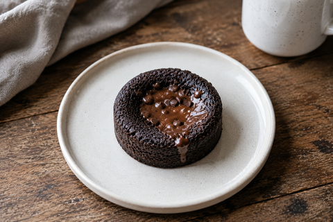 Double Dark Cookie Dough Cake