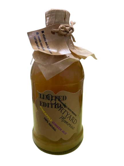 Courtyard Memories Pineapple Ginger Ale 410 ml