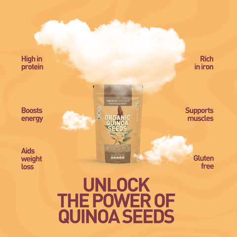 Nourish Organics Organic Quinoa Seeds 500grams