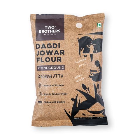 Jowar Atta 2kg | Desi Dagdi Variety