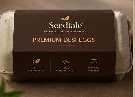 Seedtale Kadaknath Eggs 10 Pcs