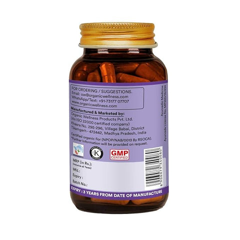 Tulsi + Capsules (Certified Organic)