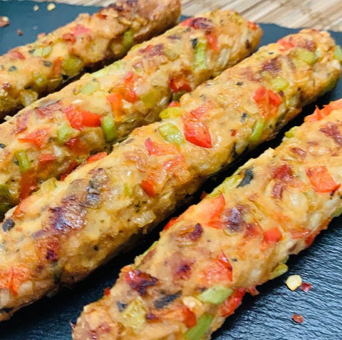 Gourmet Quotient Chicken Gilafi Seekh Kebab 500 grams