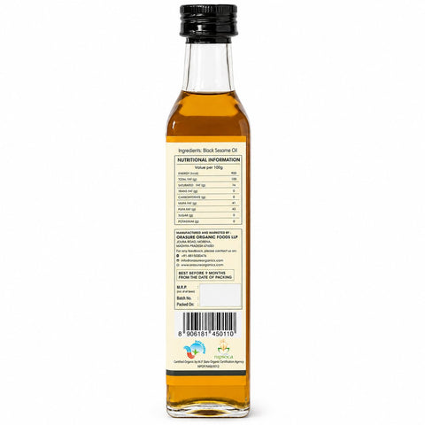 Orasure Organics Black Sesame Oil