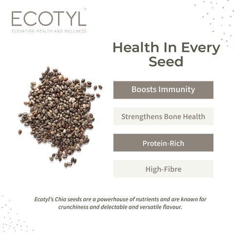 Ecotyl Chia Seeds | Raw 250 grams
