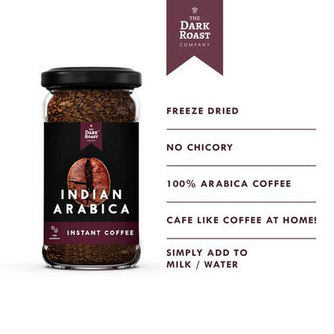 Indian Arabica Freeze Dried Instant Coffee