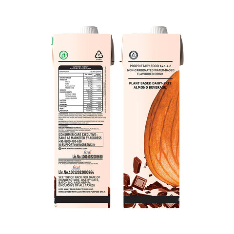 Raw Pressery Almond Beverage Cacao (1l)