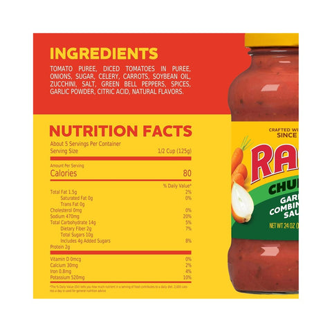 Ragu Garden Combination Pasta Sauce 680g