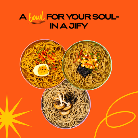 Jify Korean Ramen, Kimchi Flavour 72grams