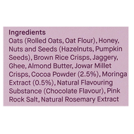 Jungly Delights Energize chocolate with moringa box of 5 bars 190g