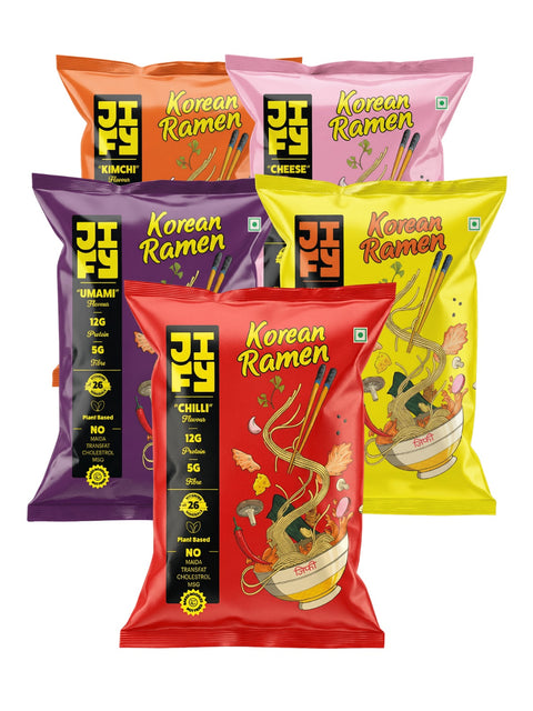 Assorted Jify Ramen (Pack of 5)