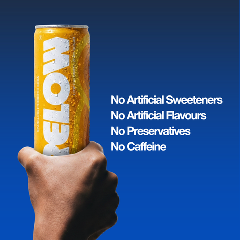 Relow Mango Sparkling Probiotic Soda