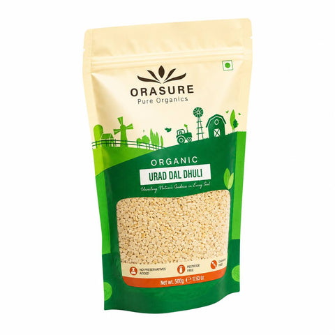 Orasure Organics Urad Split (White)