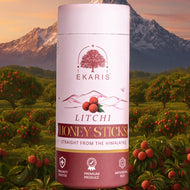 Honey Litchi Flavored Sticks | Pure & Natural - 15 pcs