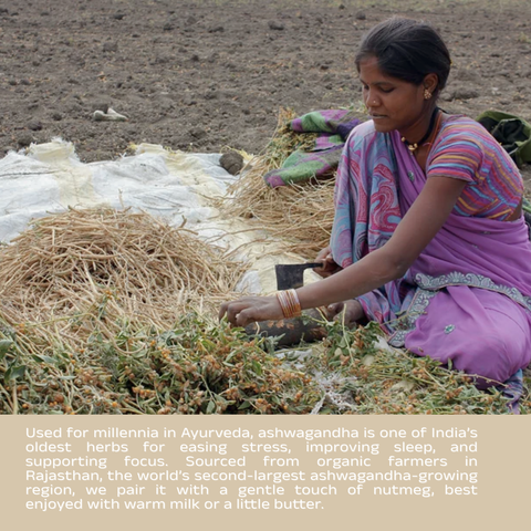 Jowar-Nutmeg Biscuits with Ashwagandha