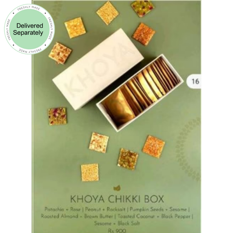 Khoya Chikki - Box of 18 (Delivered Separately Next Day)