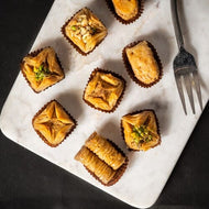 Assorted Turkish Baklava Gift Box - 25 pieces (Delivered Separately Next Day)