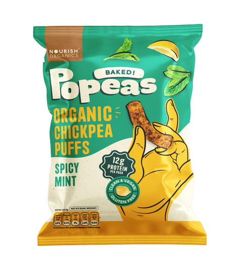 Nourish Organics Popeas- Spicy Mint 60grams