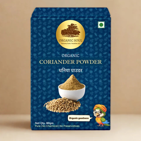 Organic Soul Organic Coriander Powder (Dhaniya) | 100 g
