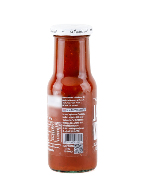 The Gourmet Jar  Jalapeno Ketchup 225 grams